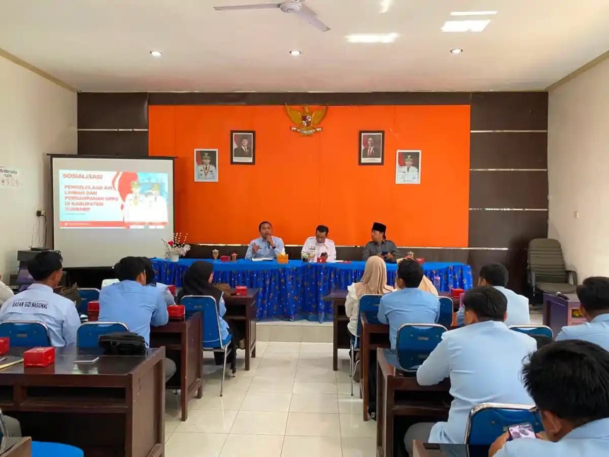 DLH Sumenep Perketat Pengawasan Limbah dan Sampah di 108 Satuan Pelayanan Gizi