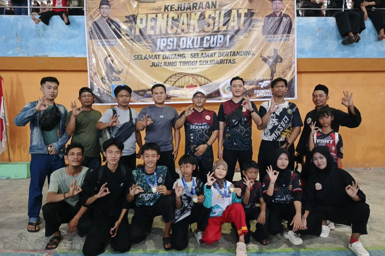 IPSI OKU Selatan Raih 7 Medali di Kejuaraan Open Cup IPSI OKU I
