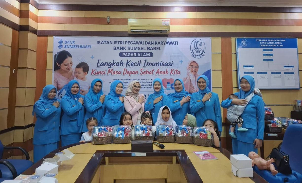 Seminar Imunisasi Bank Sumsel Babel: Langkah Kecil untuk Masa Depan Sehat Anak 1 Seminar Imunisasi Bank Sumsel Babel: Langkah Kecil untuk Masa Depan Sehat Anak
