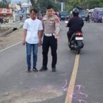 Tragedi di Jalan Raya Sundawenang Satu Meninggal, Satu Selamat Usai Terlindas Truk Saat Menyalip